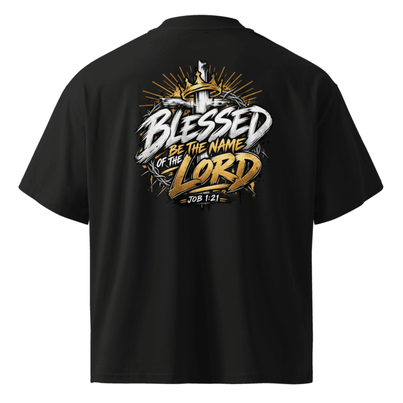 Back — Blessed Be the Name of the Lord, Job 1:21
